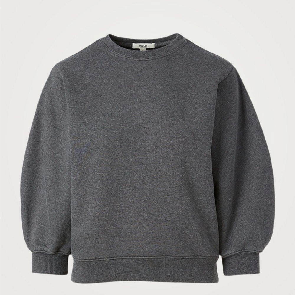 Agolde Thora 3/4 Sleeve Sweatshirt - XS